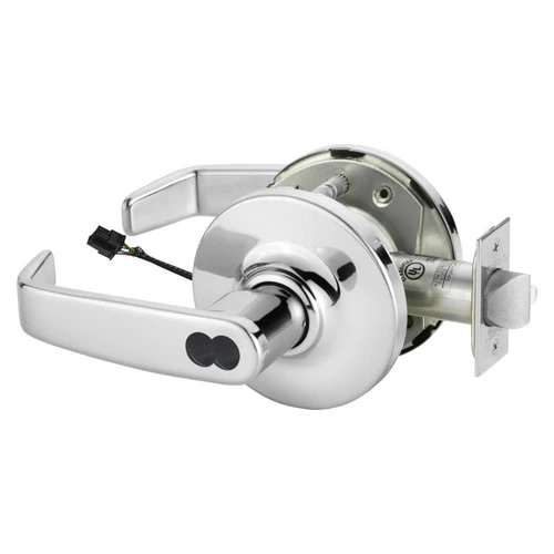 Sargent RX2870-10G70-24V GL 26 Electric Cylindrical Lock Bright Chrome 1 Sargent RX2870-10G70-24V GL 26 Electric Cylindrical Lock Bright Chrome