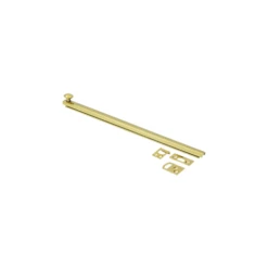 Deltana 12SBCS003 12" Length HD Concealed Screw Surface Bolt Lifetime Polished Brass