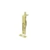 Deltana 4FBS3 4" Length Flush Door Bolt Square Corner Polished Brass