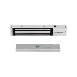 Locknetics MG600DT Monitored 600 Pound Dual Volt Maglock With LED Satin Stainless Steel Finish