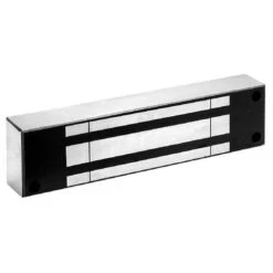 Securitron M82B-OS M82 Magnalock With MBS And Offset Strike Satin Stainless Steel Finish